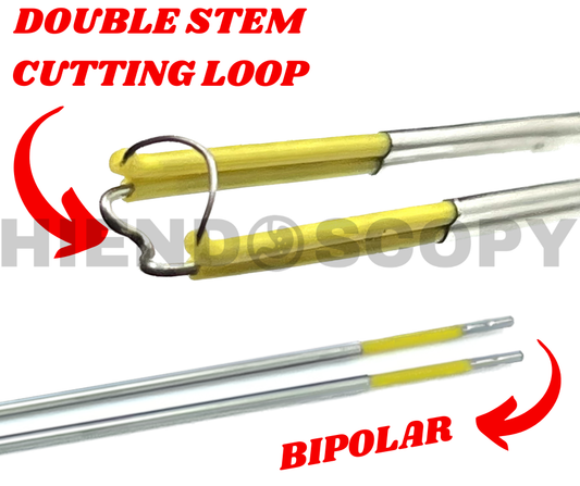 Storz 27040GP1 Type TURP Bipolar Double Stem Cutting Electrode Loop Urology, Pack of 5pcs