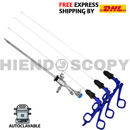 Hysteroscopy 4mm Bettocchi Operative Sheath & Hysteroscopy Forceps Set