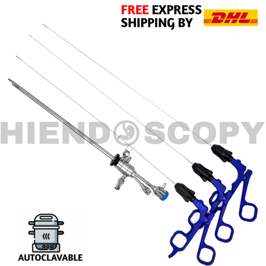 Hysteroscopy 2.9mm Bettocchi Operative Sheath & Hysteroscopy Forceps Set