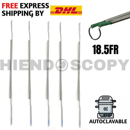Storz Type 18.5fr Bipolar Cutting Loop Electrode Resectoscope, Set of 5pcs