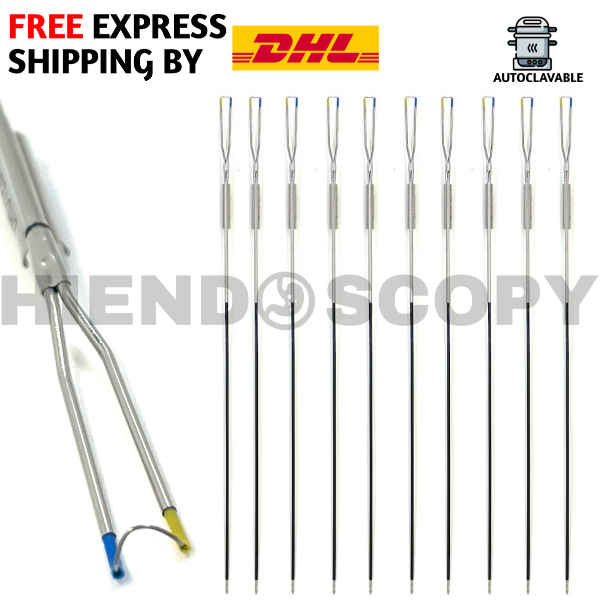 Storz Compatible TURP Bipolar Cutting Loop 26fr , Set of 10pcs