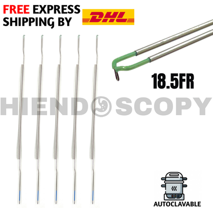 Storz Type 18.5fr Bipolar Collins Knife Electrode Resectoscope, Set of 5pcs