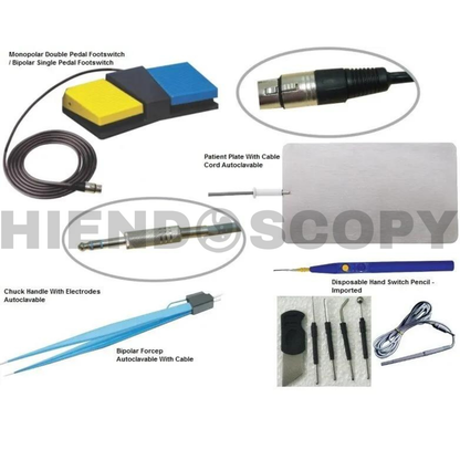 Cautery Bipolar Monopolar Electro Electrosurgery Surgical Generator 300W